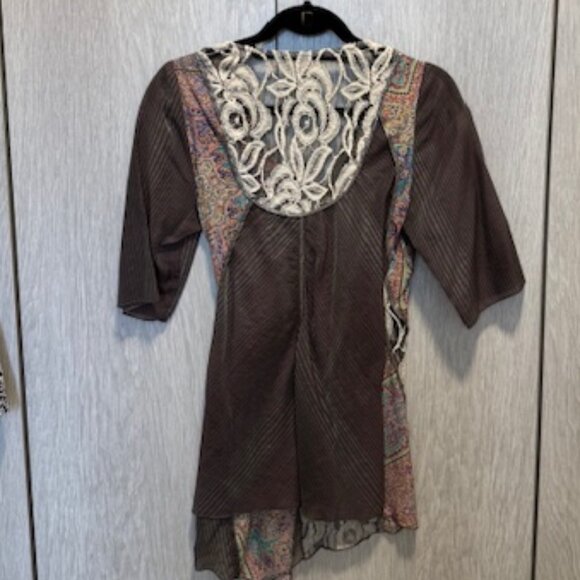 Tiny for Anthropologie Wrap Blouse, Size Medium - Picture 11 of 12
